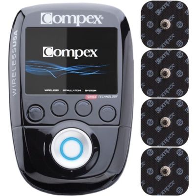 Compex USA Wireless 2.0 Muscle Stimulator Kit with TENS CX182WL01