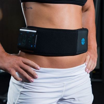 Compex Tens / Heat Back Wrap L/XL Size CX182BW-BLK-L-XL